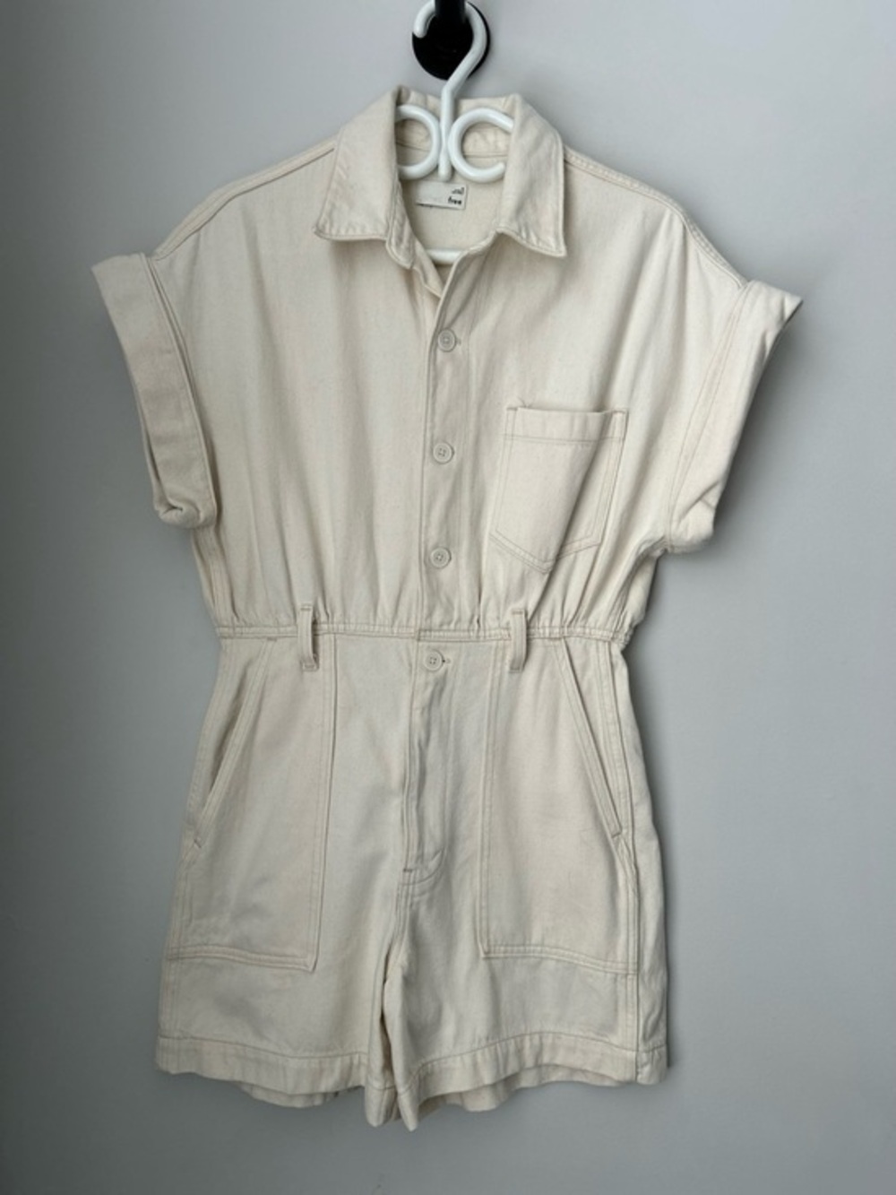 Wilfred Free Denim Romper
